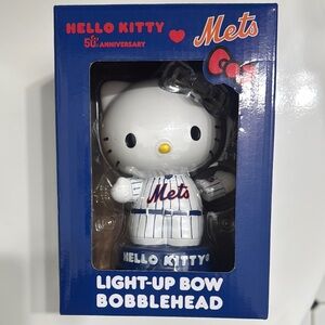 Sanrio White and Blue Hello Kitty Bobblehead